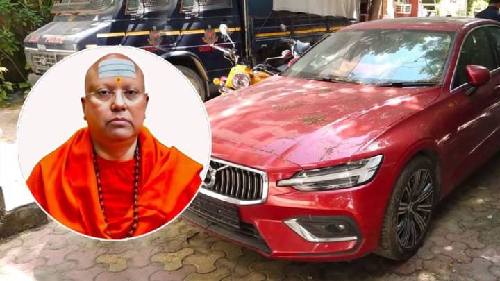 Baba accused of sexual abuse of own students’ drove Volvo with fake ‘39 UN 1’ plate to evade scrutiny in Delhi