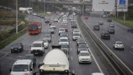 Atascos kilométricos en Alfonso Molina en una nueva jornada caótica en la principal vía de acceso a A Coruña
