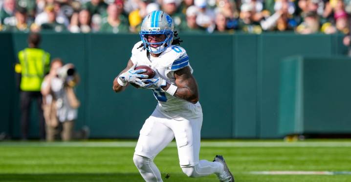 Jahmyr Gibbs breaks embarassing record vs. Packers