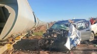 Una camioneta chocó al tren en la ruta 12: murieron tres ocupantes y otro está herido