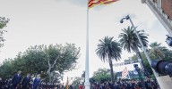 De Pujol a Illa y de Maragall a Rull: una bandera de 54 metros en el Parlament para reconciliar el catalanismo