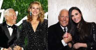 De Julia Roberts a Demi Moore: las celebridades que le dieron el último adiós a Giorgio Armani