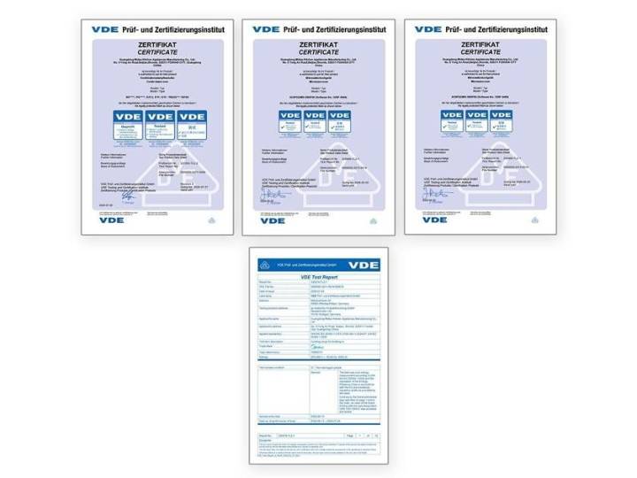 Midea Secures Four Prestigious VDE Certifications at IFA 2025: Redefining Smart Home Standards