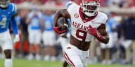Backup QB Trinidad Chambliss shines in surprise start as No. 17 Ole Miss outlasts Arkansas