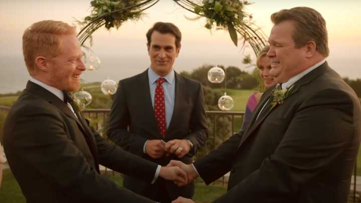 Modern Family's Eric Stonestreet Revealed He Got Married, And His TV Husband Jesse Tyler Ferguson And More Dropped Sweet Responses