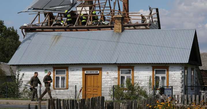 Poland shoots down Russian drones that violated its airspace during Ukraine attack
