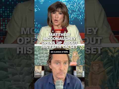 Matthew McConaughey opens up about his faith on set
