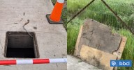 Adulta mayor cae a cámara de 3 metros de Enel en Renca: estaba cubierta con madera tras robo de tapa