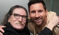 La emotiva dedicatoria de Messi a Charly García tras el encuentro en el Monumental
