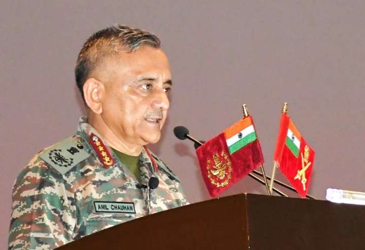 GOI Extends Tenure Of CDS General Anil Chauhan