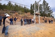 Inauguraron dos obras clave para garantizar el suministro eléctrico en Huinganco