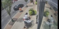 Friends seek help finding the suspect in a theft case after items were stolen in broad daylight in downtown St. Louis