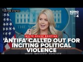 'Left-wing mobs' responsible for 'growing left-wing political violence' in the US: Karoline Leavitt