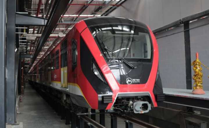 Pruebas del primer tren del metro de Bogotá comenzarán en octubre
