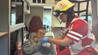 Daniel pierde dedo en accidente sobre el periférico LEA, Saltillo; responsable se dio a la fuga