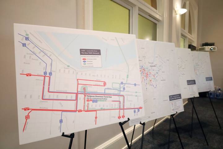 See all the changes coming to Louisville’s bus network, TARC, in 2026