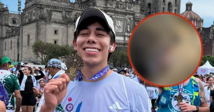 ¿Hizo trampa? Sonrix dice que corrió el maratón de la CDMX, pero filtran FOTO de él en el metro