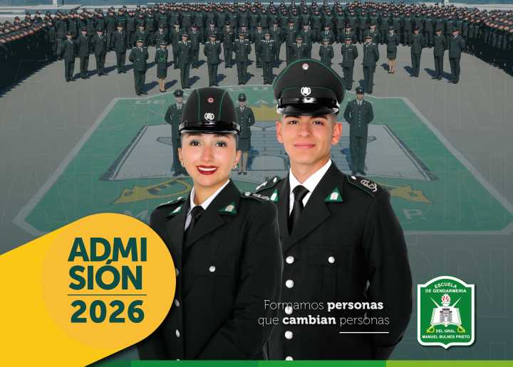 Gendarmería abrió proceso de Admisión 2026