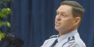 US Space Force Chief of Space Operations gives address at The Citadel