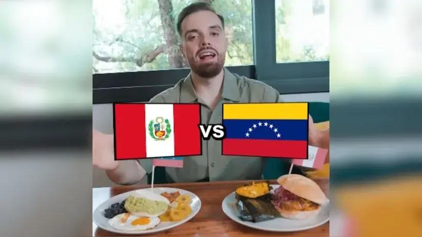 Mundial de los Desayunos de Ibai: comenzó la final Perú con el pan con chicharrón vs. Venezuela con la arepa reina