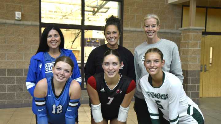 Volleyball coaches say getting to have daughters on the team is incredible