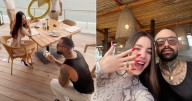 Propuesta de matrimonio de Ángel Jesús a Gloria Stephany frente al mar