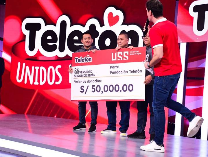 Universidad Señor de Sipán se unió como aliado solidario a la Teletón 2025