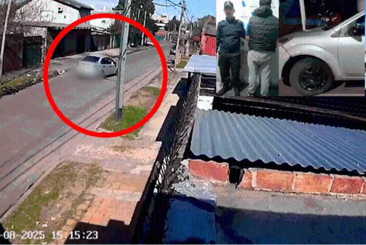 HAY VIDEO: Conductor de aplicación atropelló a un ciclista y corrió el cuerpo para escapar