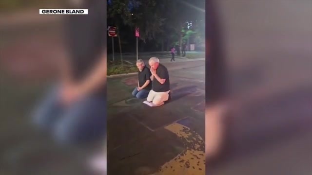2 St. Petersburg pastors arrested after praying on top of ‘Black History Matters’ mural being removed by FDOT