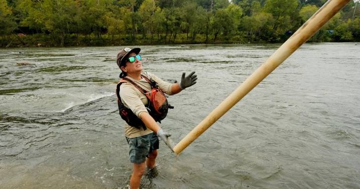 On North Carolina’s rivers and streams, the cleanup of Helene’s fury seems never