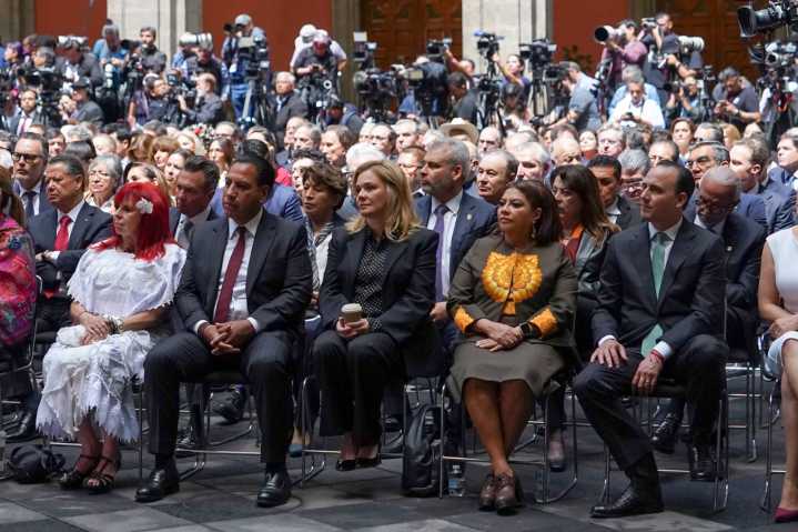 Asiste Maru Campos a primer informe de Gobierno de la presidenta Claudia Sheinbaum