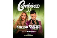 Llega “El Cumbiazo XL” a Paraná: Karina y Rodrigo Tapari juntos