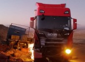 Accidente en Ruta 5 Norte deja una persona lesionada: testigos advierten sobre maniobra peligrosa
