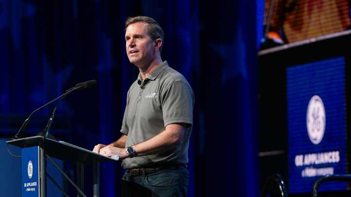 Beshear defends inaction in removing convicted Kentucky sheriffs