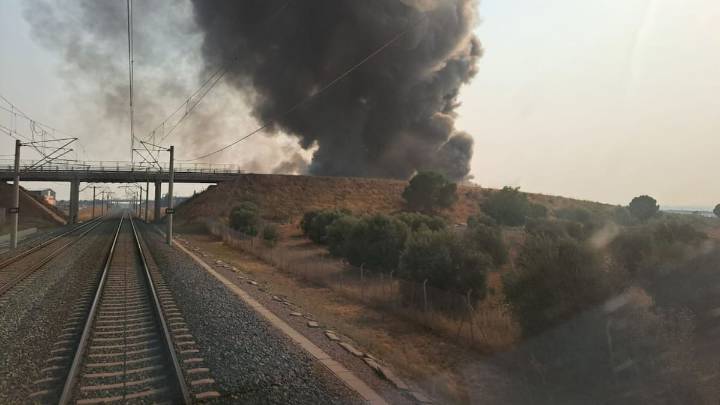 Los incendios de agosto dispararon casi un 30% las incidencias ferroviarias