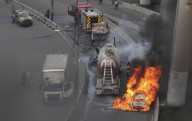 Investigan la explosión mortal de un camión cisterna de gas en CDMX