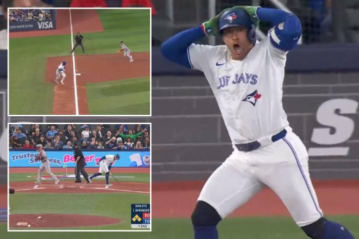 Blue Jays’ George Springer fumes after two straight botched calls as AL East race tightens