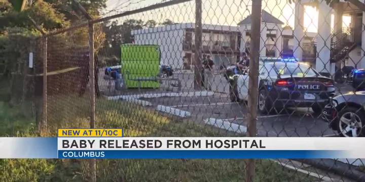 Baby found in dumpster released from hospital