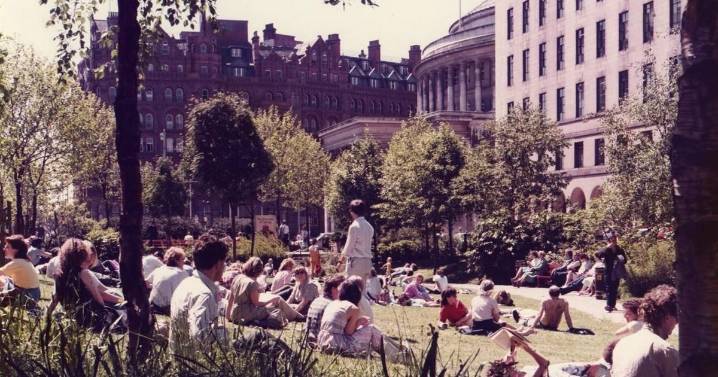 Lost garden was a sanctuary of peace in Manchester city centre