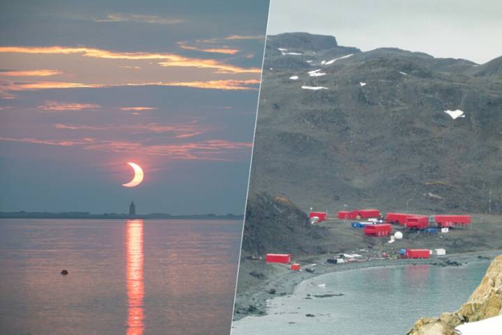 Solo hay dos lugares en España desde los que se podrá ver el eclipse del día 21: las bases antárticas españolas