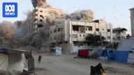 Israel's air strike campaign levelling Gaza City's remaining buildings