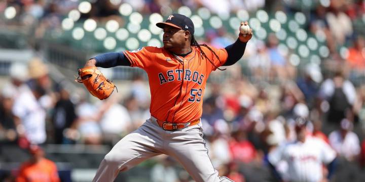 Framber Valdez struggles in Astros' loss to Braves