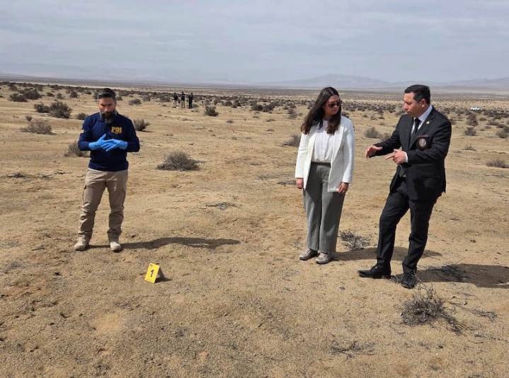 Fiscalía y PDI realizan diligencias investigativas tras hallazgo de osamentas