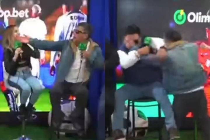 Agresión en vivo en Perú tras triunfo de U. de Chile: panelistas se enfrentaron por eliminación de Alianza Lima en Copa Sudamericana