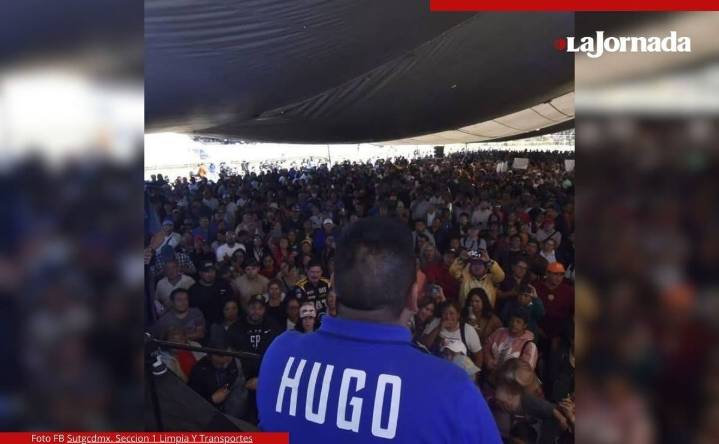 Trabajadores exigen voto libre para elegir a próximo líder del SUTGCDMX