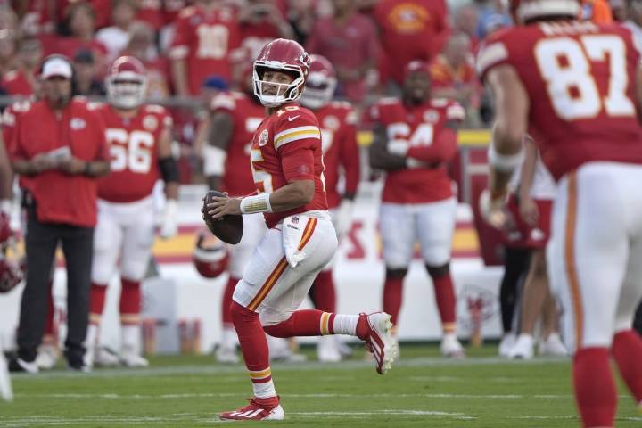Chiefs' new offensive line faces daunting test against Chargers' top defense Friday night in Brazil