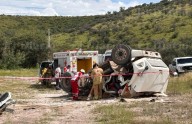 Operador pierde la vida... tras volcar tráiler