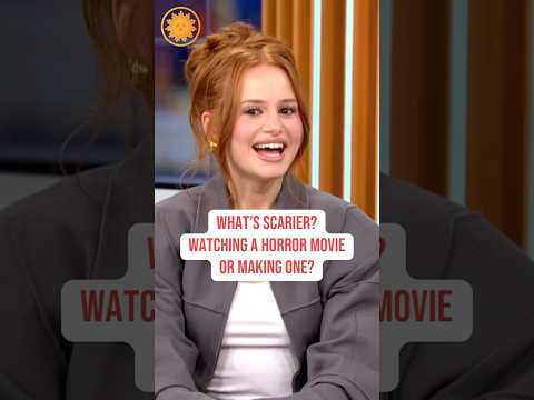 Madelaine Petsch on making a horror film #shorts