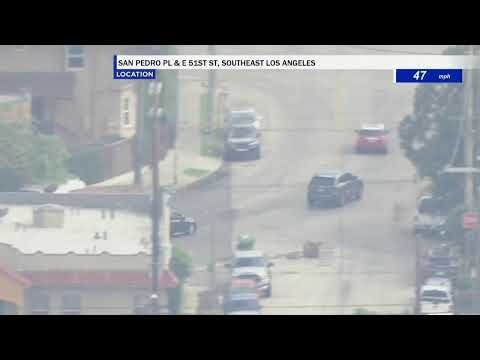 LIVE: Police chase in Los Angeles