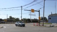 New barrier aims to end dangerous truck hang-ups at Crestwood rail crossing